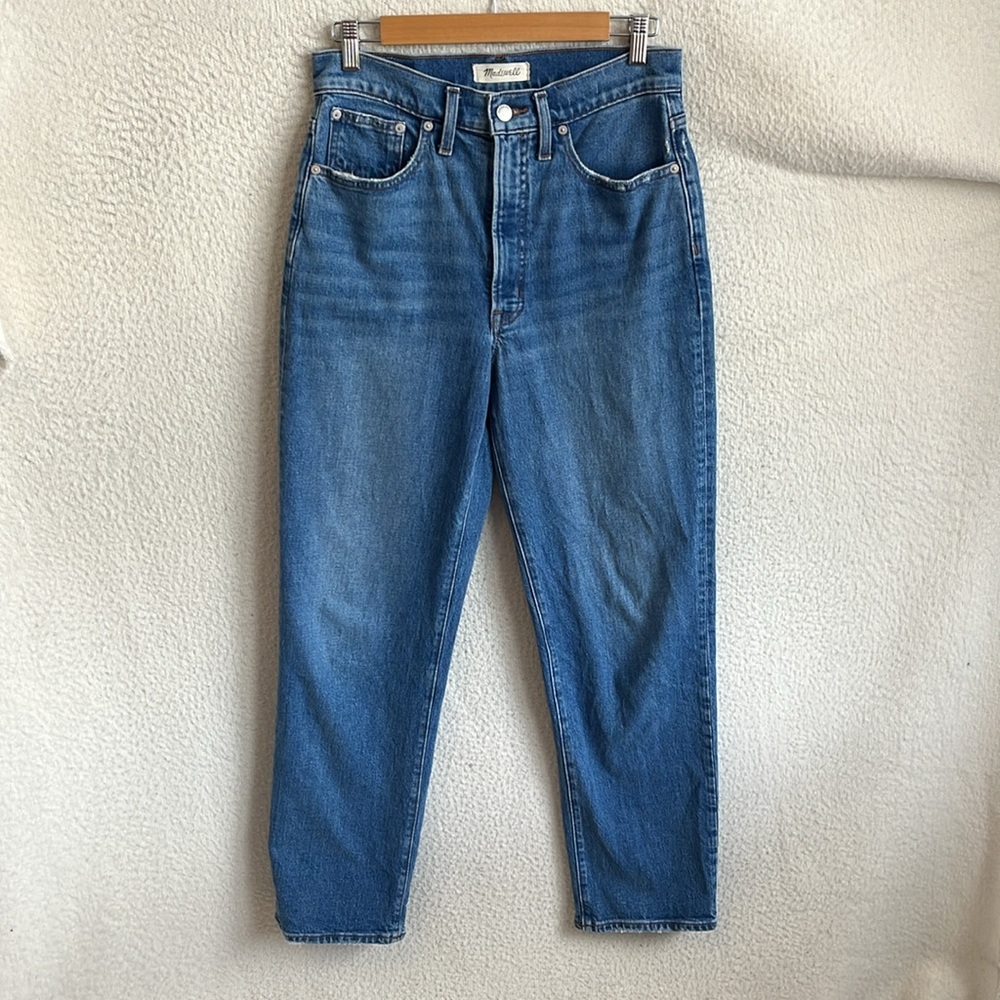 Madewell Women's Straight Leg Jeans - Blue